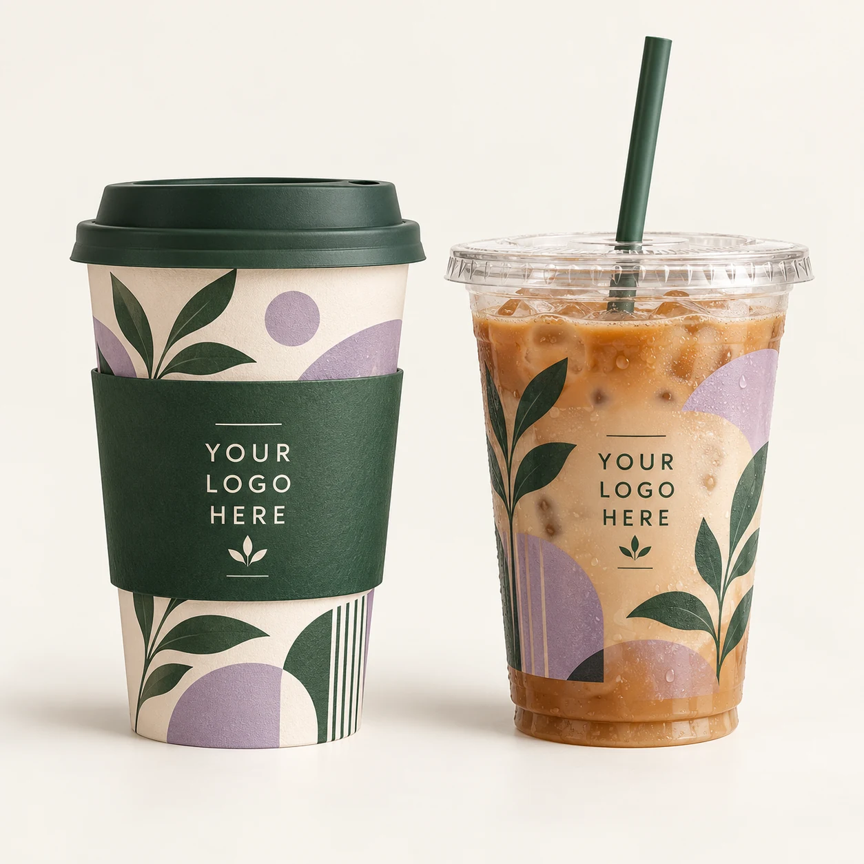 Foodservice Cups — customizable product design concept