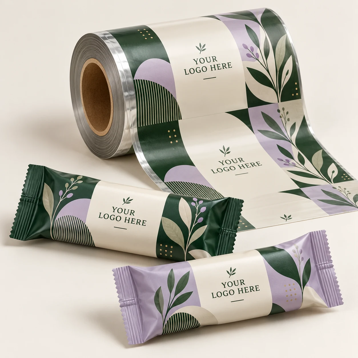 Flow-Wrap Films — customizable product design concept